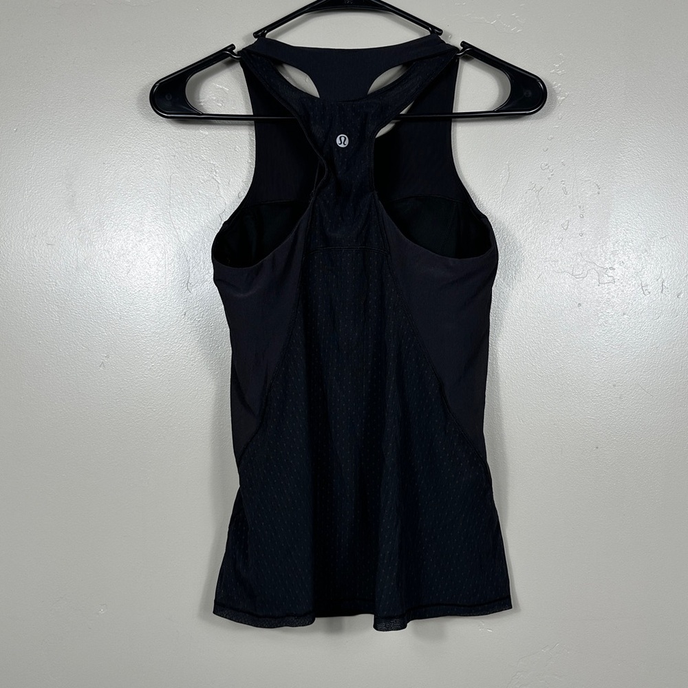 Lululemon Body Con Tank Black Size 6 - Picture 2 of 7